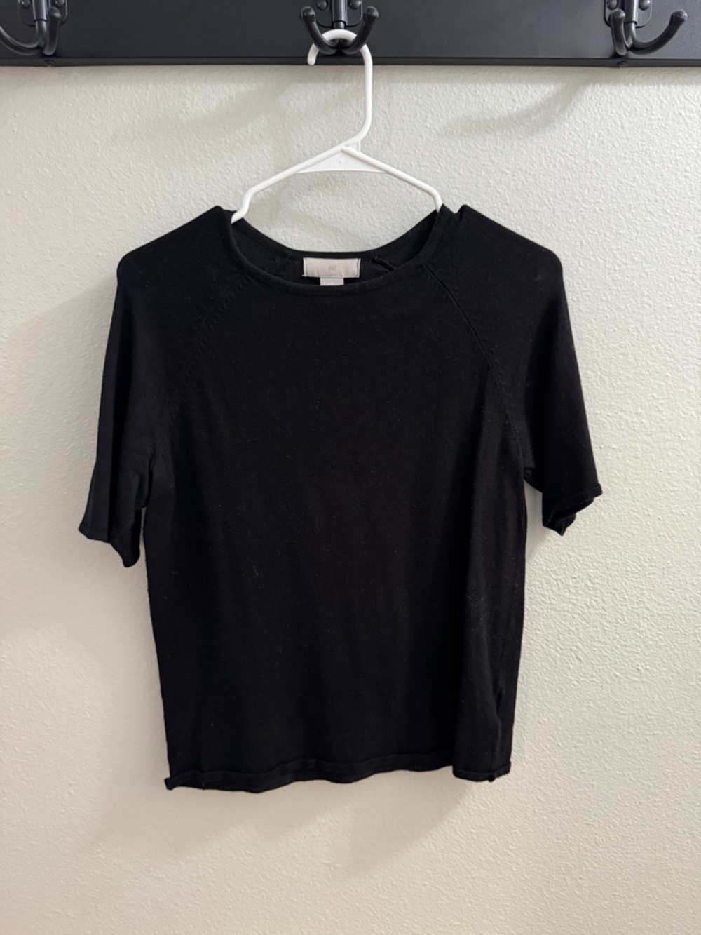 H&M | Black Knit Women's Top